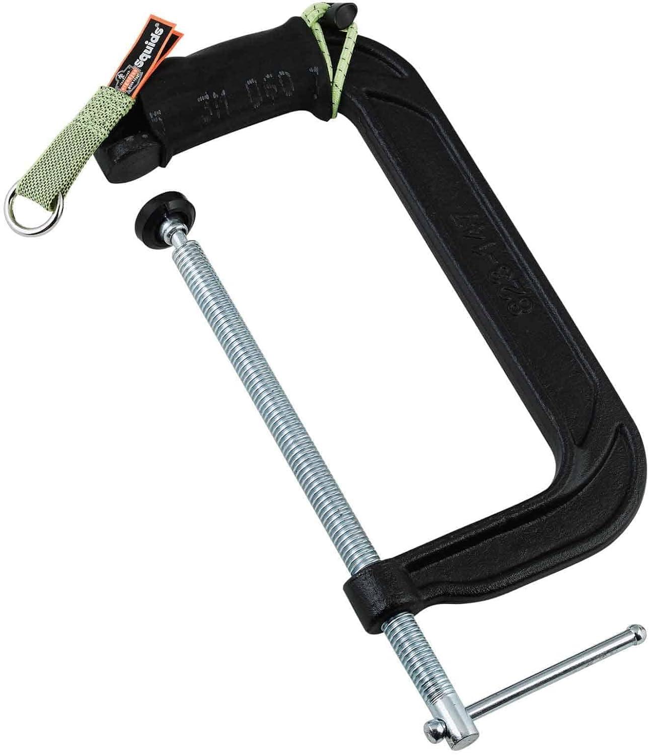 imageErgodyne Squids 3703 Tool Tail Attachment with Loop End Standard Length 15 PoundsLimeElastic Loop Tool Tails Ext  15lbs 3pack