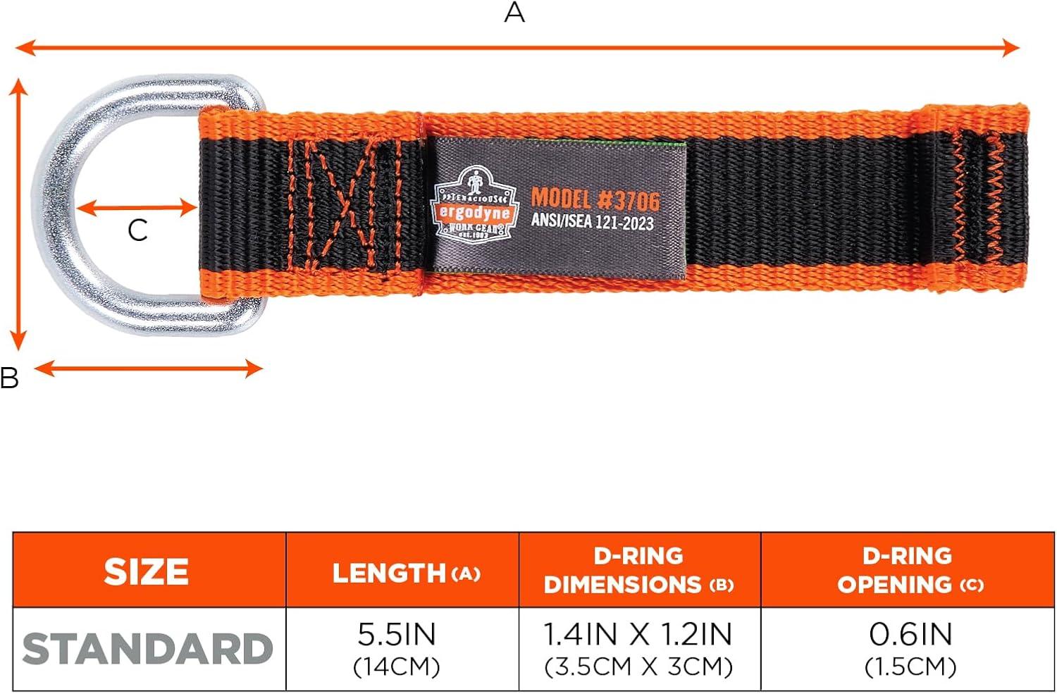 imageErgodyne Squids 3706 Tool Tethering Attachment for Hand Tools 5lbs Weight Rating 3Pack