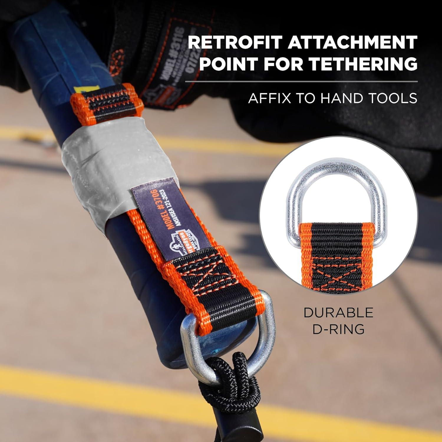 imageErgodyne Squids 3706 Tool Tethering Attachment for Hand Tools 5lbs Weight Rating 3Pack