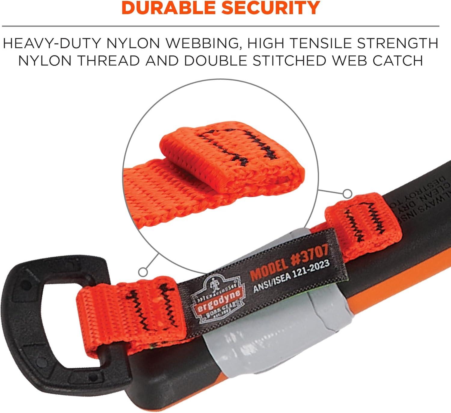 imageErgodyne Squids 3707 Tool Tethering Attachment for Hand Tools Non Conductive DRing 2lbs Weight Rating 6Pack