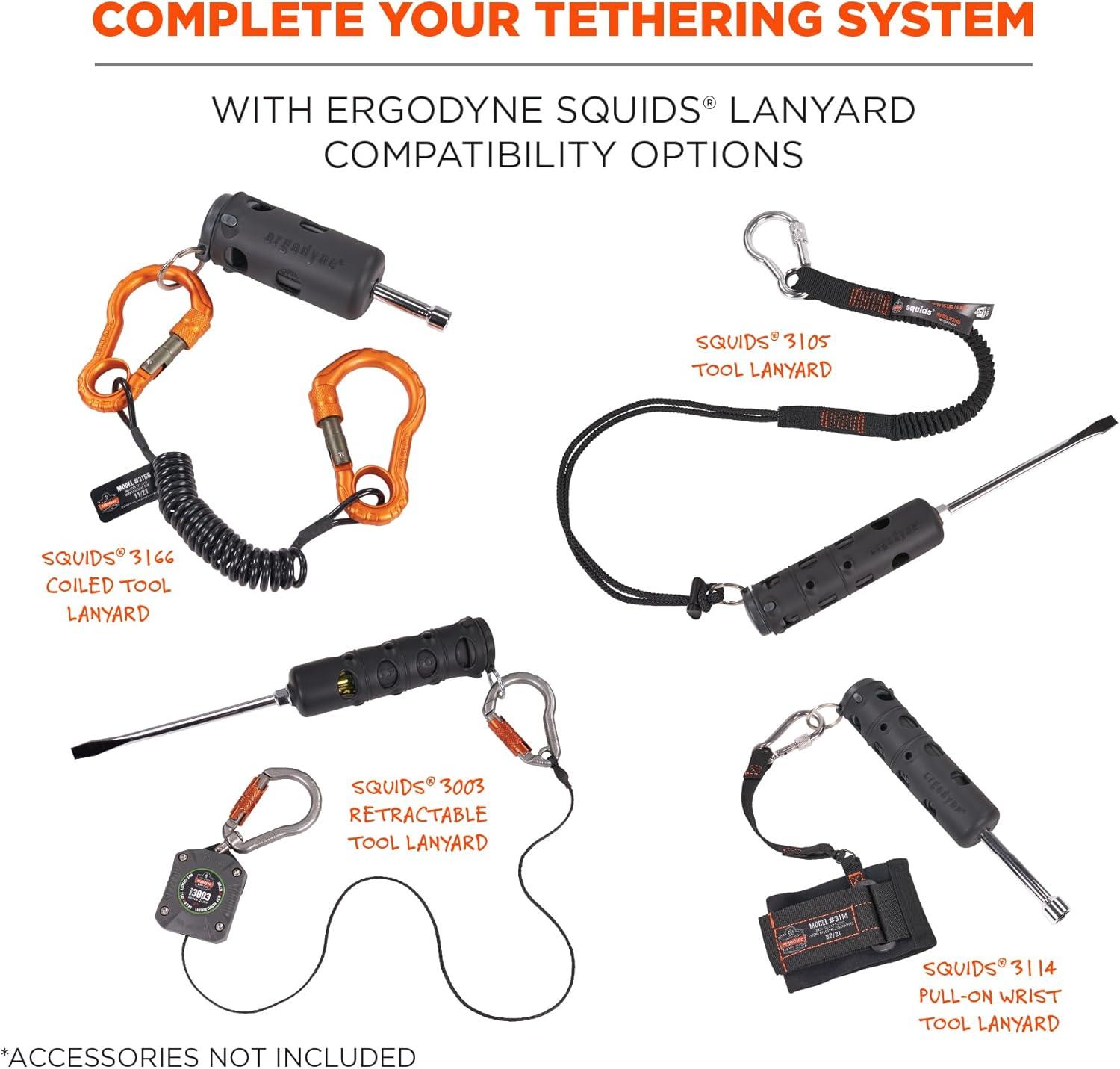 imageErgodyne Squids 3745 Tool Tethering Tool Grip Attachment