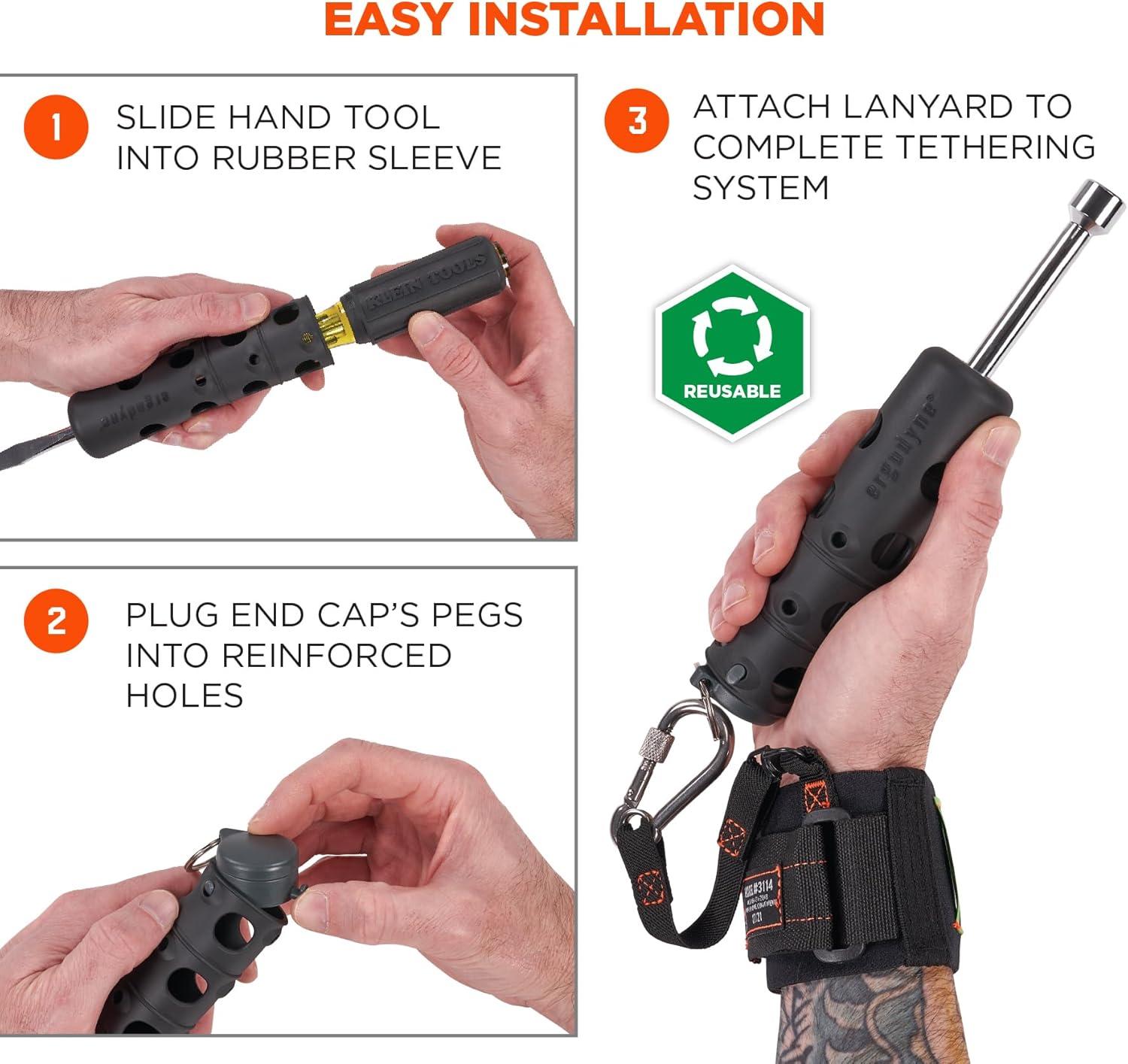 imageErgodyne Squids 3745 Tool Tethering Tool Grip Attachment