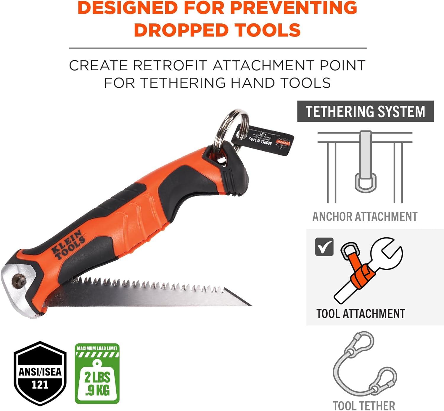 imageErgodyne Squids 3785 Tool Tethering Split Ring Tool Attachment 1quot Diameter15 in 38 cm