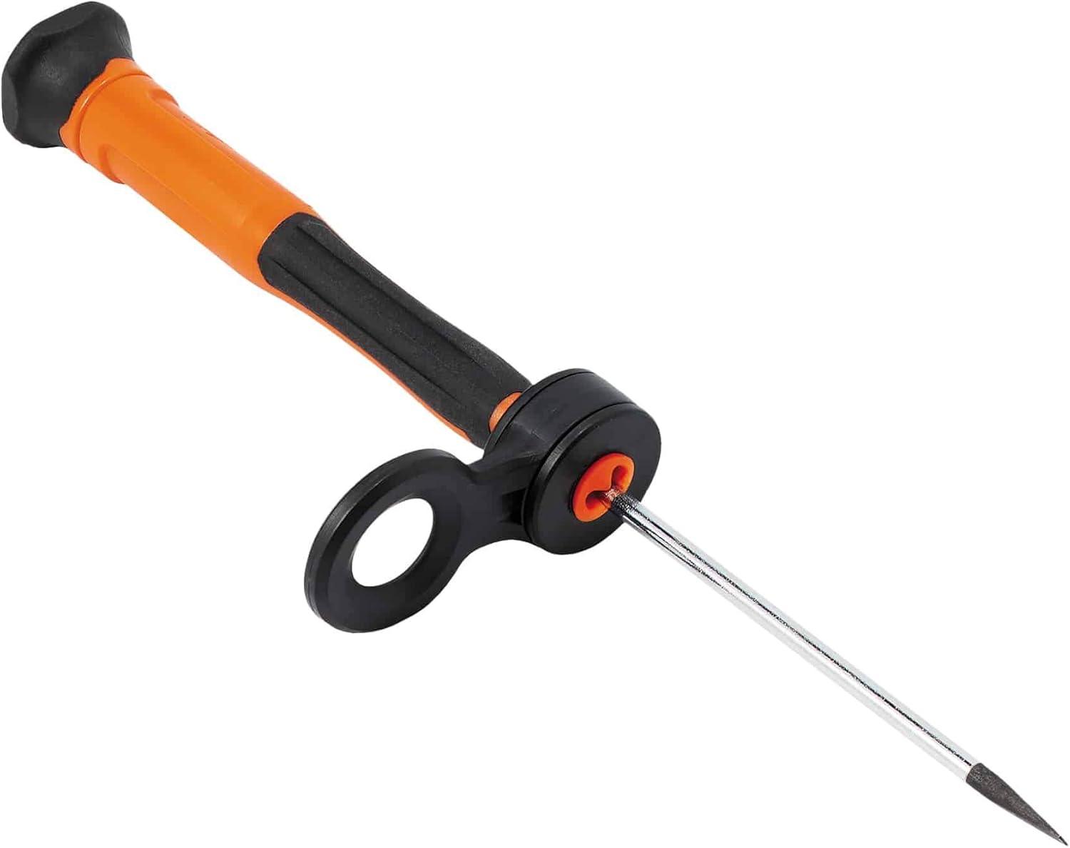 imageHand Tool Attachment Slips Easy Slide On Design Connects to Tool Lanyards Squids 3740 Large 4PackBlack ampamp OrangeSmall