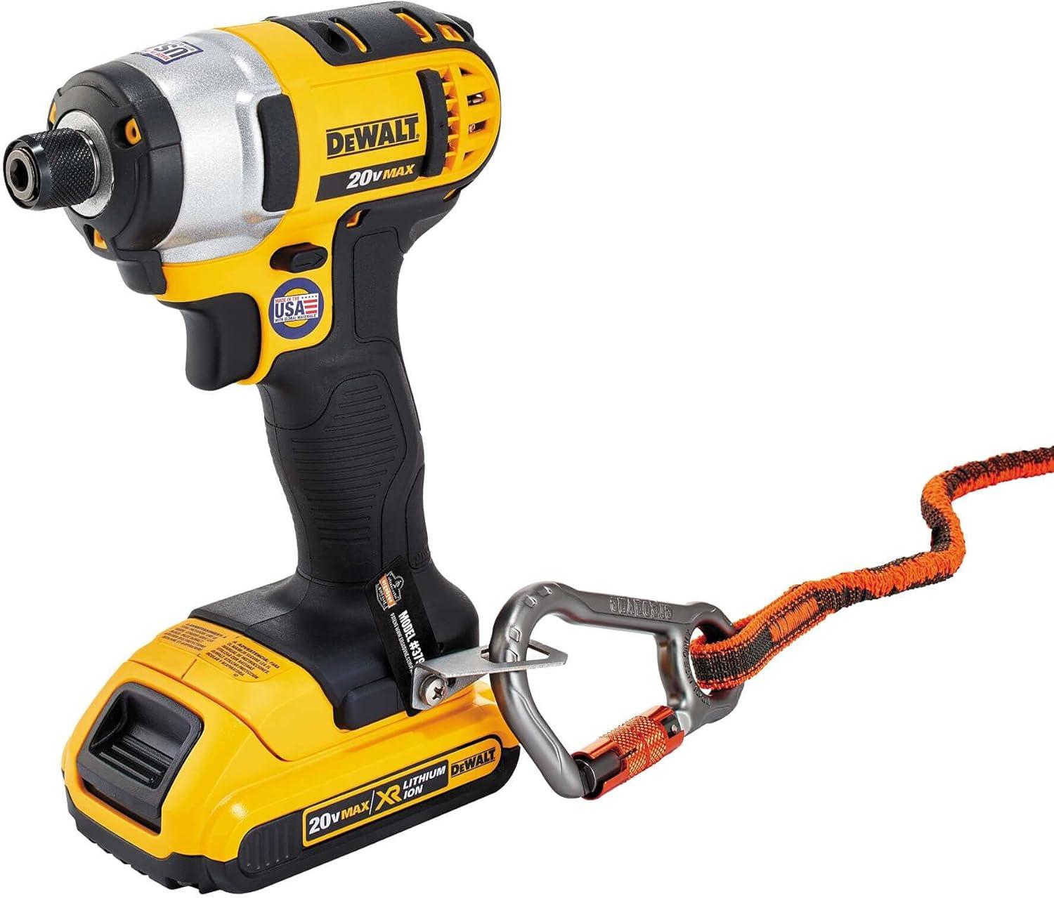 imagePower Tool Bracket Attachment for Pneumatic Tools Ergodyne Squids 3798Drill and Impact Driver Tool Trap