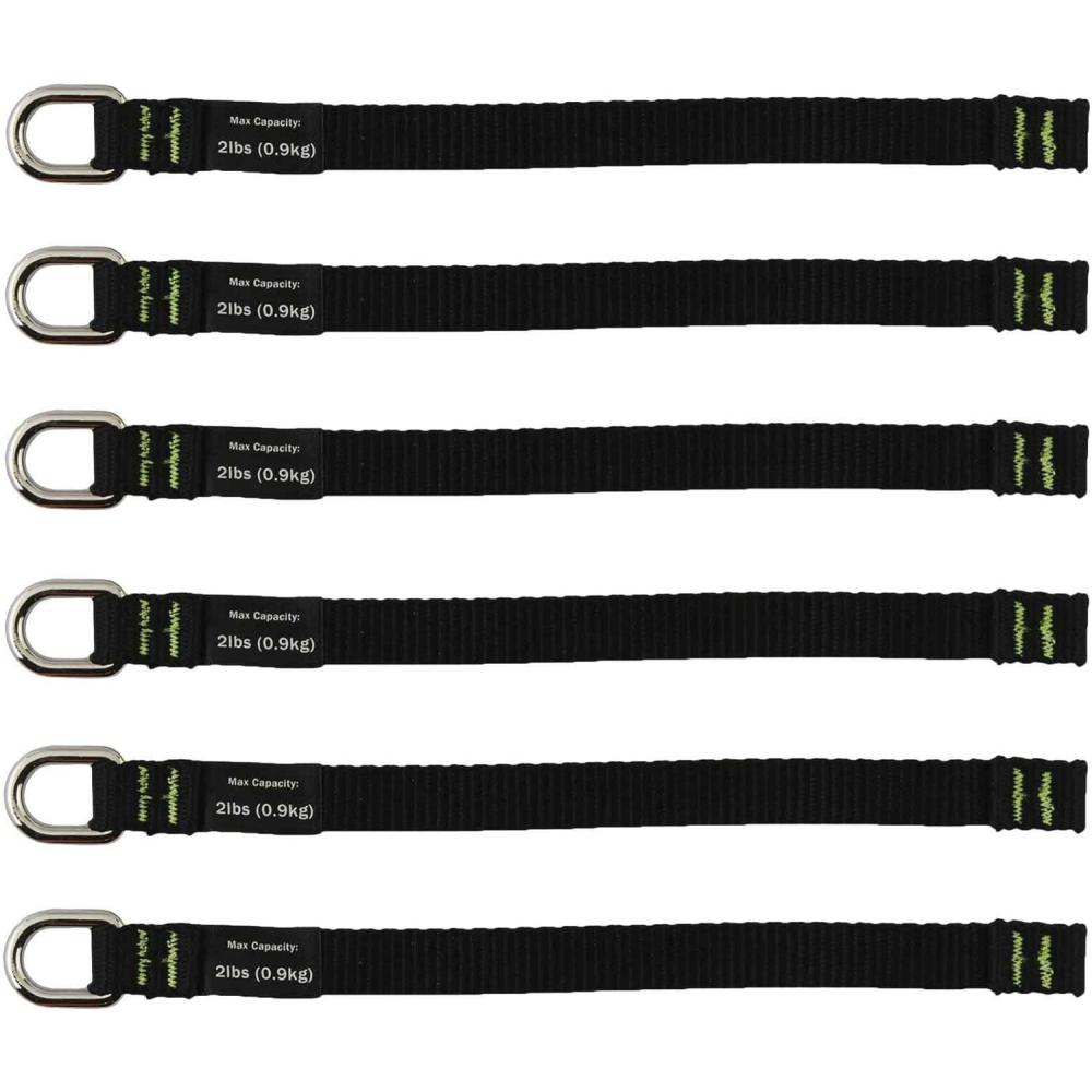 imageErgodyne Squids 3700 Web Tool Tail Attachments 5Pack 2 Pounds Variety Size PackBlackOrange2XLong