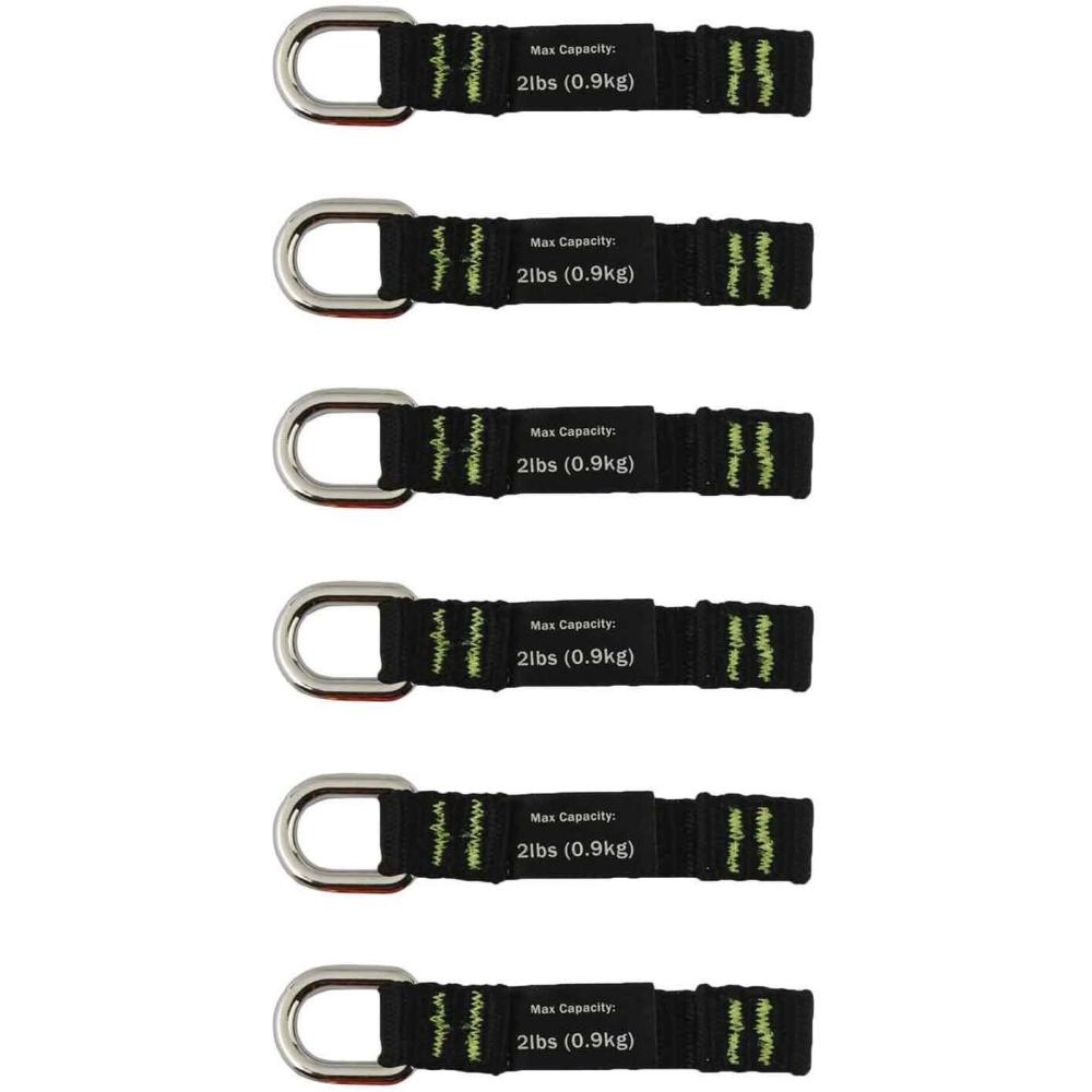 imageErgodyne Squids 3700 Web Tool Tail Attachments 5Pack 2 Pounds Variety Size PackBlackOrangeShort