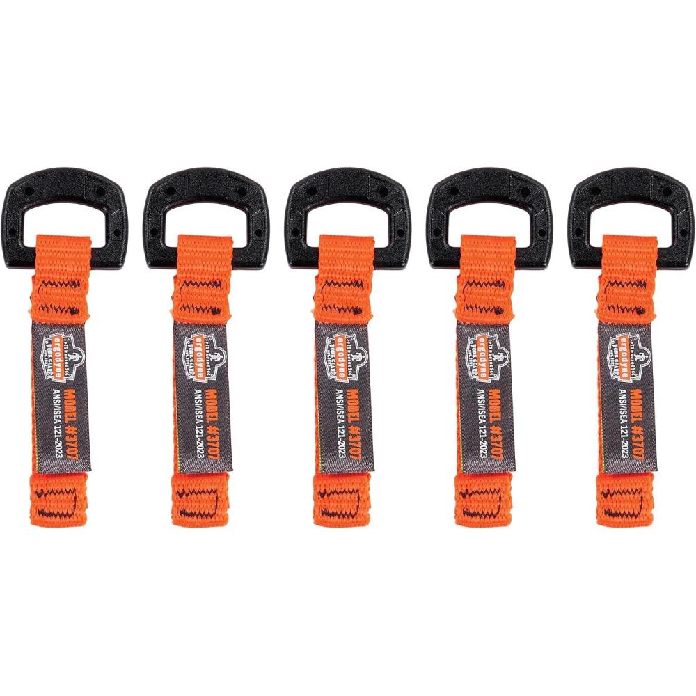 imageErgodyne Squids 3707 Tool Tethering Attachment for Hand Tools Non Conductive DRing 2lbs Weight Rating 6Pack