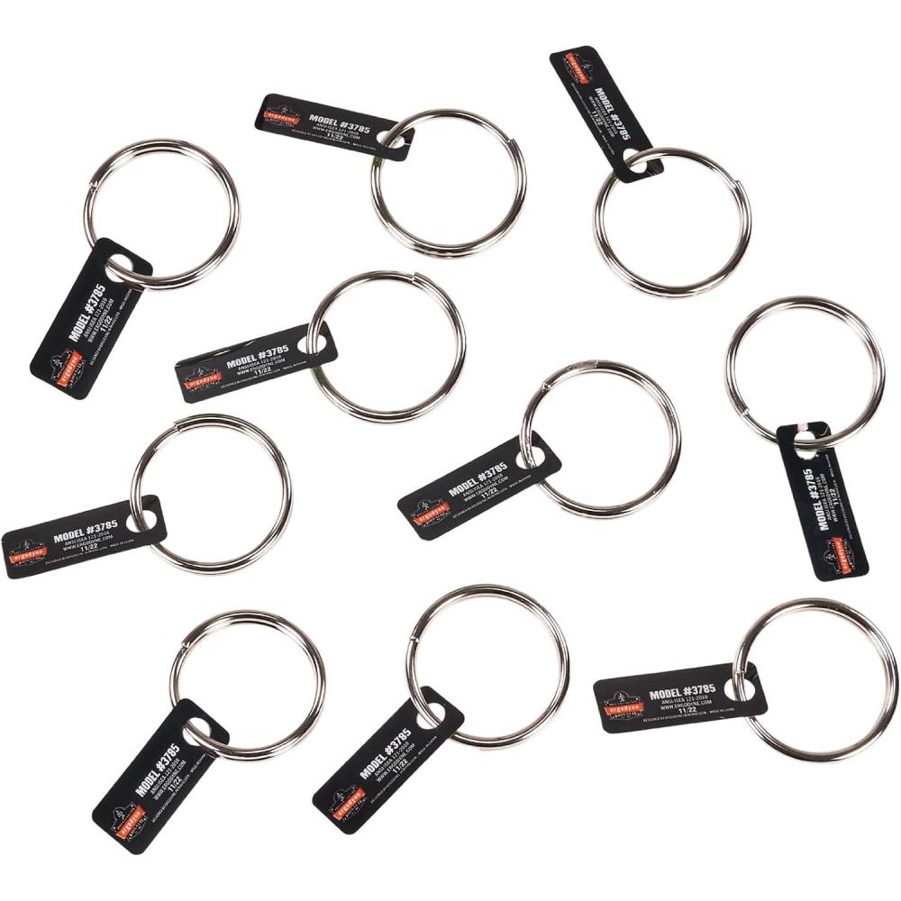 imageErgodyne Squids 3785 Tool Tethering Split Ring Tool Attachment 1quot Diameter15 in 38 cm