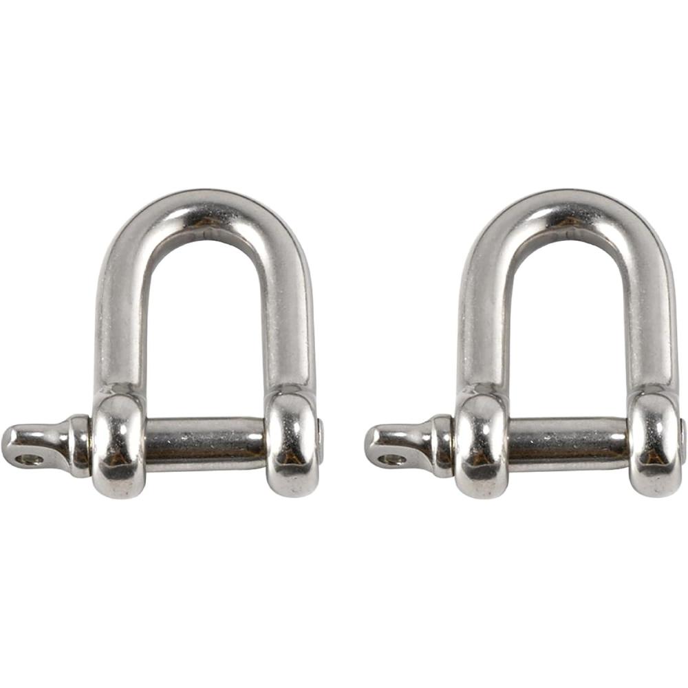 imageErgodyne Squids 3790M Tool Attachment Shackle Stainless Steel 15 Pounds 2Pack MediumLarge