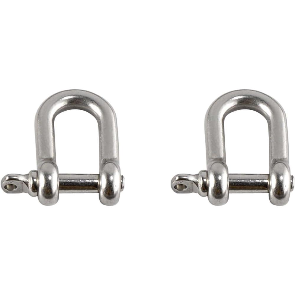 imageErgodyne Squids 3790M Tool Attachment Shackle Stainless Steel 15 Pounds 2Pack MediumSmall
