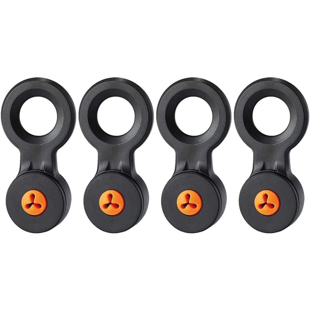 imageHand Tool Attachment Slips Easy Slide On Design Connects to Tool Lanyards Squids 3740 Large 4PackBlack ampamp OrangeSmall