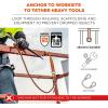 imageErgodyne Squids 3174 Tool Tethering Cross Arm Anchor Strap 25lbs