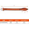 imageErgodyne Squids 3174 Tool Tethering Cross Arm Anchor Strap 25lbs