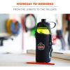 imageErgodyne Squids 3775L Water Bottle Holder with Belt Clip DRing Attaches to Tool LanyardsLargeLarge
