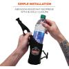imageErgodyne Squids 3775L Water Bottle Holder with Belt Clip DRing Attaches to Tool LanyardsLargeSmall