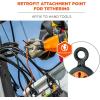 imageHand Tool Attachment Slips Easy Slide On Design Connects to Tool Lanyards Squids 3740 Large 4PackBlack ampamp OrangeM