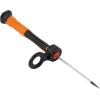 imageHand Tool Attachment Slips Easy Slide On Design Connects to Tool Lanyards Squids 3740 Large 4PackBlack ampamp OrangeSmall