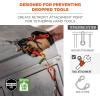 imageWire Tool Attachment Tail with Loop End Tool Weight Capacity 2lbs 6Pack Ergodyne Squids 3704  Orange2lbs