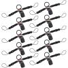imageErgodyne Squids 3141 Barcode Scanner DRing and Clip Lanyard Attachments 10Pack