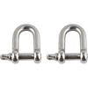 imageErgodyne Squids 3790M Tool Attachment Shackle Stainless Steel 15 Pounds 2Pack MediumLarge