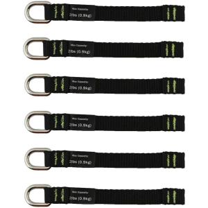 imageErgodyne Squids 3700 Web Tool Tail Attachments 5Pack 2 Pounds Variety Size PackBlackOrangeLong