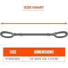 imageErgodyne Squids 3150 Lanyard with Buckle End Easily Attaches to Hard Hat Tools or Small Valuables Weight Capacity 2 lbsSingle