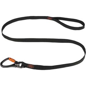 imageTool Lanyard for Heavy Tools DoubleLocking Carabiner Tool Weight Capacity 40 lbs Ergodyne Squids 3129BlackLanyard  Locking Swivel Carabiner Loop  40lbs