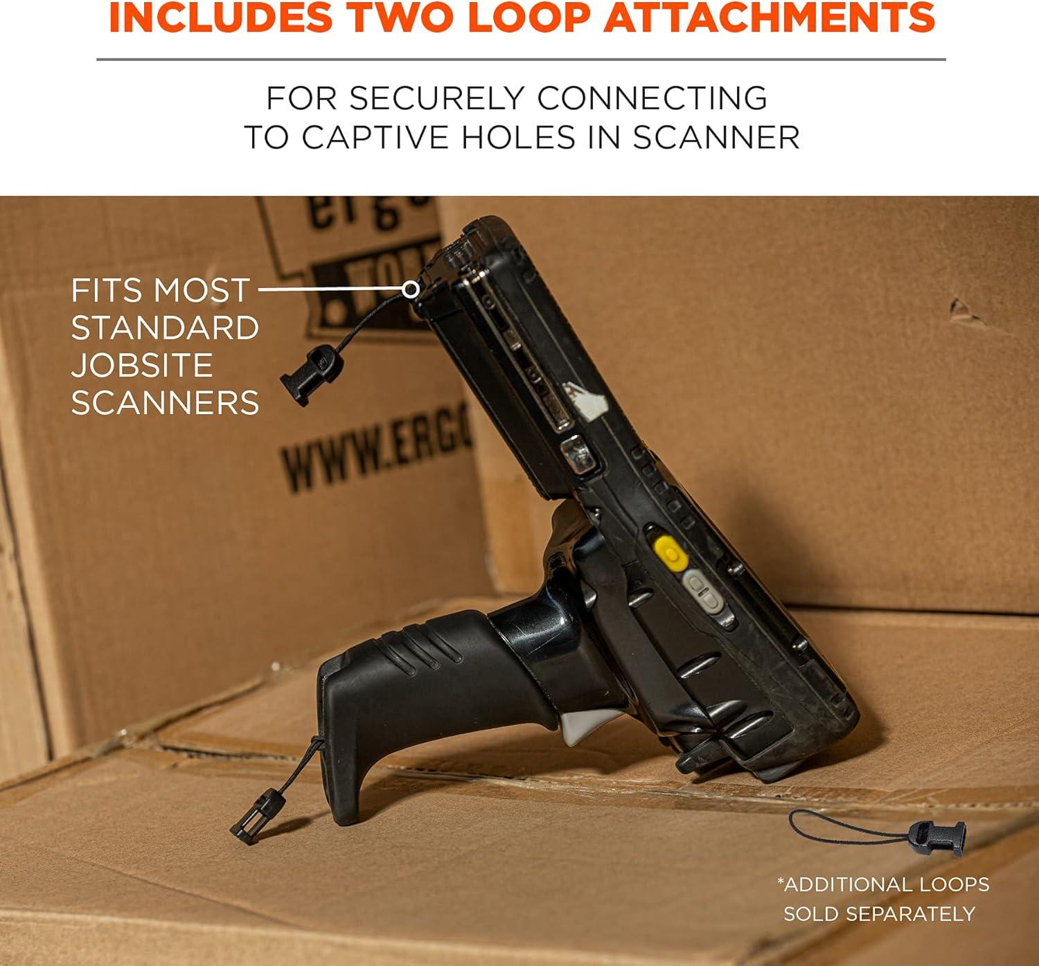 imageErgodyne Squids 3138 Barcode Scanner Padded Harness Tethering Lanyard for Bar Code Scanners Breakaway Design LargeLarge