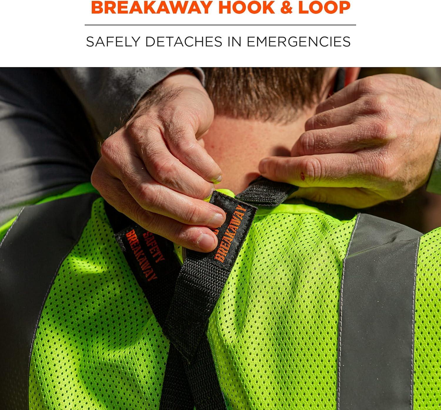 imageErgodyne Squids 3138 Barcode Scanner Padded Harness Tethering Lanyard for Bar Code Scanners Breakaway Design LargeLarge