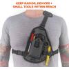 imageErgodyne Squids 3145 Barcode Scanner Cross Body Chest Holster for Mobile Computers