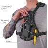imageErgodyne Squids 3145 Barcode Scanner Cross Body Chest Holster for Mobile Computers