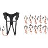 imageErgodyne Squids 3142 Padded Shoulder Barcode Scanner Harness with Attachment Lanyard for Mobile Computers ML  3140 Barcode Scanner Adjustable Lanyard Attachments 10Pack