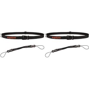 imageErgodyne Squids 3135 Barcode Scanner Belt with Hook Includes Carrying Strap for Bar Code Scanners Black Small1 Count Pack of 2