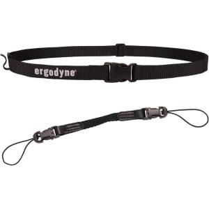 imageErgodyne Squids 3135 Barcode Scanner Belt with Hook Includes Carrying Strap for Bar Code Scanners Black SmallSmall