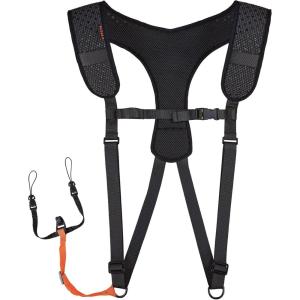 imageErgodyne Squids 3142 Padded Shoulder Barcode Scanner Harness with Attachment Lanyard for Mobile ComputersBlack
