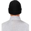 imageErgodyne NFerno 6811Z Rib Knit Hat with Zippered Pocket for Bump Cap InsertHat only Black3 monthsHat Only