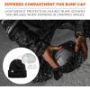 imageErgodyne NFerno 6811Z Rib Knit Hat with Zippered Pocket for Bump Cap InsertHat only Black3 monthsHat Only