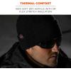 imageErgodyne NFerno 6811Z Rib Knit Hat with Zippered Pocket for Bump Cap InsertHat only Black3 monthsHat Only