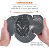imageErgodyne Skullerz 8945Fx Universal Bump Cap Insert with Extra Venting Fits Into Any Baseball Hat CharcoalSingle