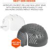 imageErgodyne Skullerz 8945Fx Universal Bump Cap Insert with Extra Venting Fits Into Any Baseball Hat CharcoalSingle