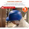 imageErgodyne Skullerz 8951 Vented Hard Shell Bump Cap with SuspensionBlue