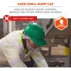 imageErgodyne Skullerz 8951 Vented Hard Shell Bump Cap with SuspensionGreen