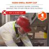 imageErgodyne Skullerz 8951 Vented Hard Shell Bump Cap with SuspensionRed