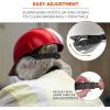 imageErgodyne Skullerz 8951 Vented Hard Shell Bump Cap with SuspensionRed