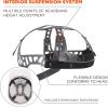 imageErgodyne Skullerz 8951 Vented Hard Shell Bump Cap with SuspensionWhite