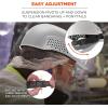 imageErgodyne Skullerz 8951 Vented Hard Shell Bump Cap with SuspensionWhite