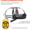 imageErgodyne Skullerz 8951 Vented Hard Shell Bump Cap with SuspensionYellow
