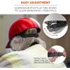 imageErgodyne Skullerz 8952 Hard Shell Bump Cap with SuspensionRed