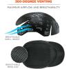 imageErgodyne Skullerz 8955 Lightweight Bump Cap Baseball Hat Style Breathable Head ProtectionBlack